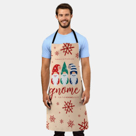 Gnomo de Natal do Holidays Snowflakes