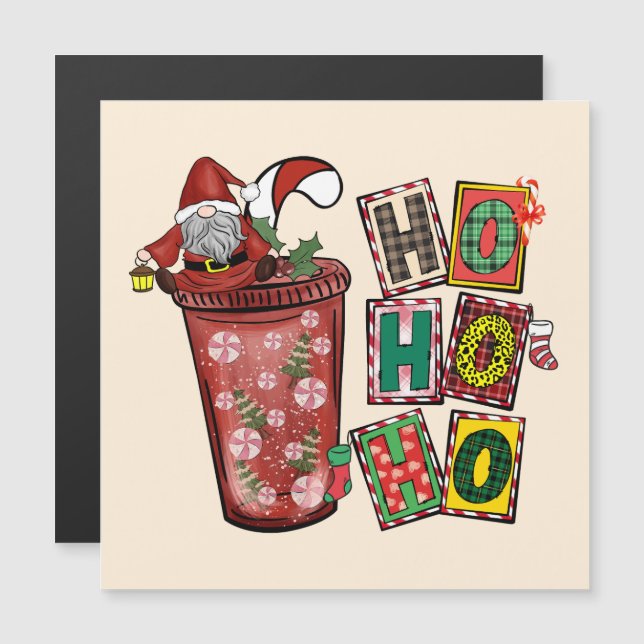 Gnomo do Pai Natal Escandinavo - Copa de Natal (Frente/Verso)