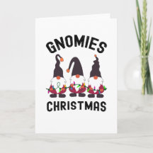 Gnomos de Natal, Cartão de Natal com Meus Gnomos