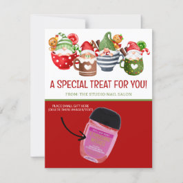 Gnomos de Natal, Cartões de Oferta Personalizados 