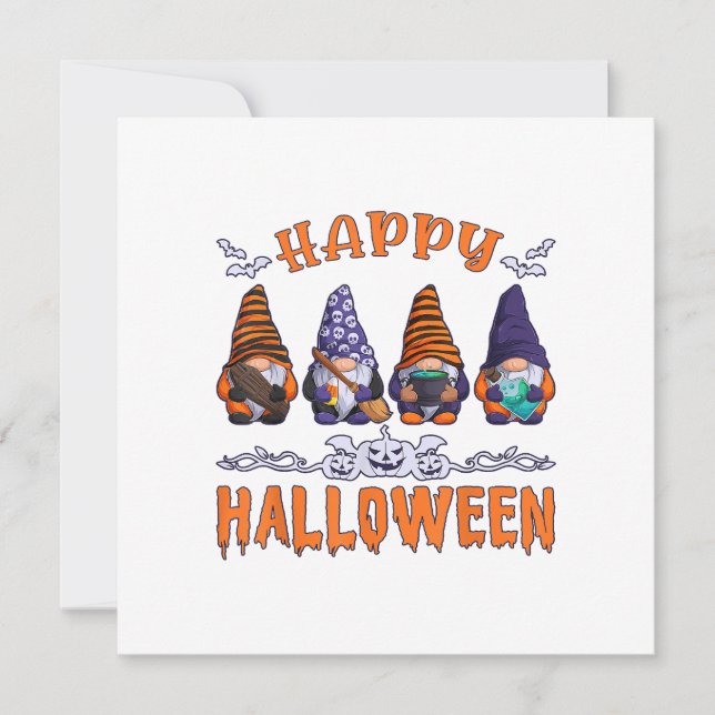 Gnomos do Halloween (Frente)