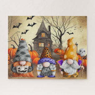 Gnomos Halloween Quebra-cabeça