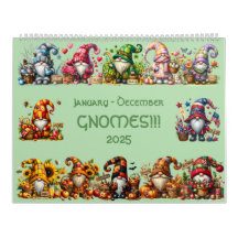 Gnomos no Calendário do Chapéu 2025