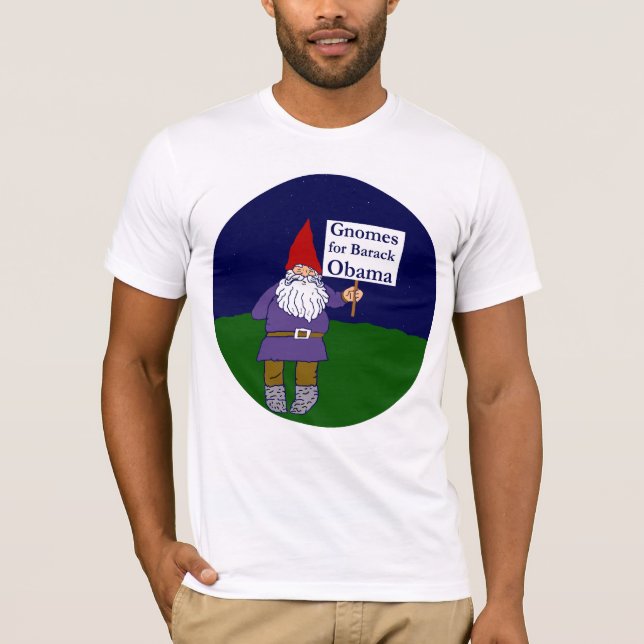 Gnomos para o t-shirt de Barack Obama (Frente)