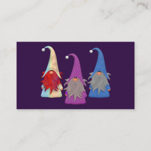 Gnomos Trio Cartão de visita