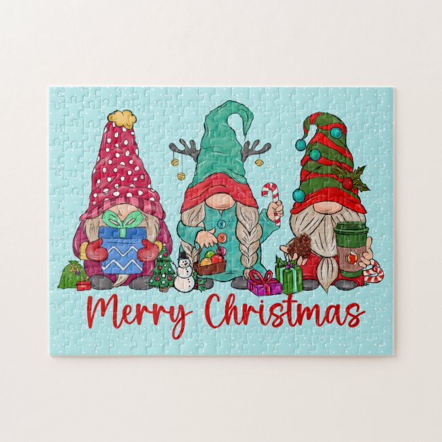 Gnomos Trio Quebra-cabeça (Horizontal)