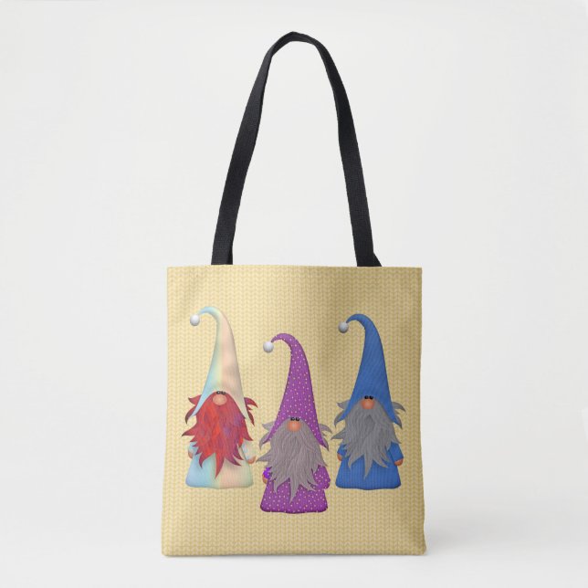 Gnomos Trio Tote Bag (Frente)