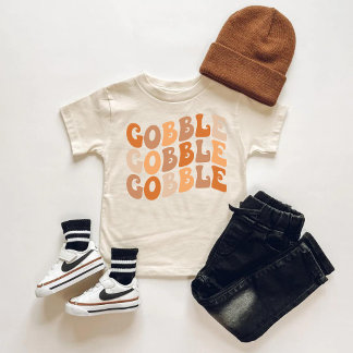 Gobble Gobble Toddler T-Shirt - Obrigado