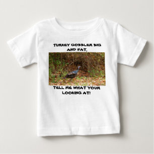GOBBLER de TURQUIA camisa GRANDE E do FAT da