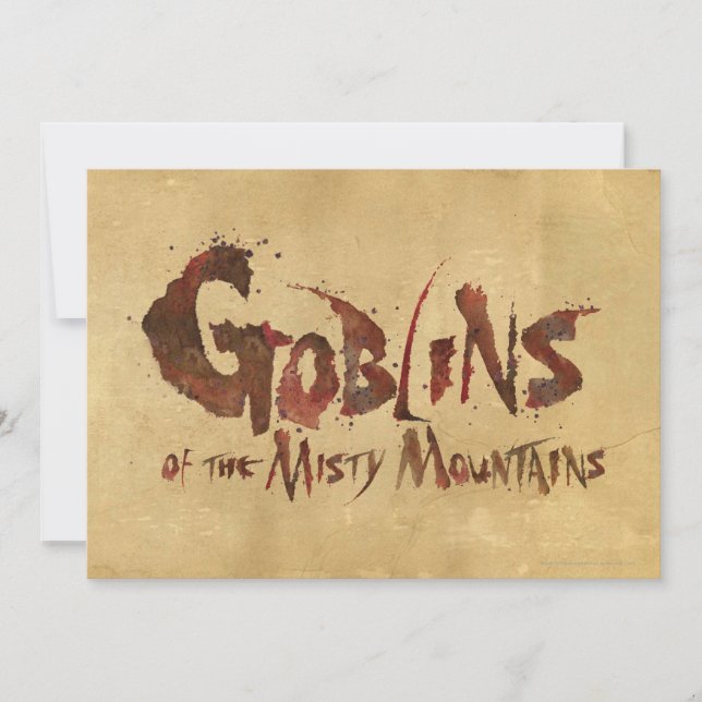 Goblins das Misty Mountain (Frente)