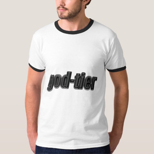 God Tier Programmer T-Shirt (Frente)