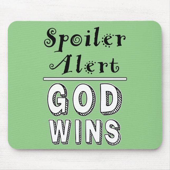God Vence Mouse Pad (Frente)