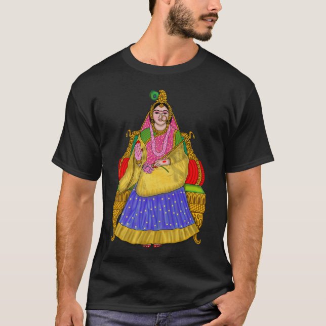 Goddess Radha T-Shirts (Frente)