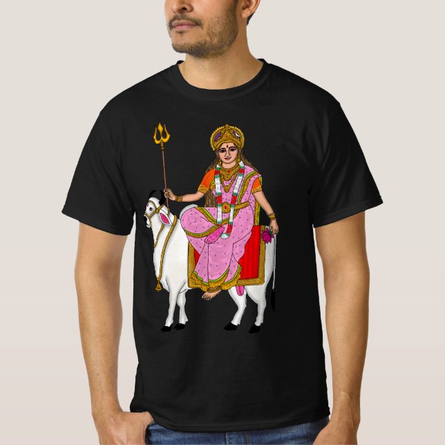 Goddess Shailputri T-Shirt (Frente)