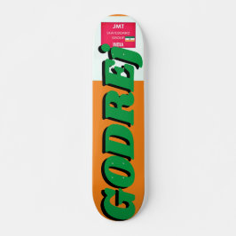 GODREJ JMT INDIA 7, 3/4", skateboard Deck
