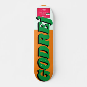 GODREJ JMT INDIA 7, 3/4", skateboard Deck