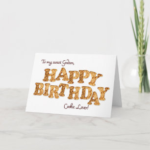 Godson, um cartão de aniversário para um amante de