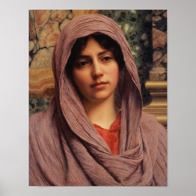 Godward Lycinna CC0656 Cartolina Poster (Frente)