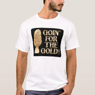 Goin para o t-shirt Dourado do Lt