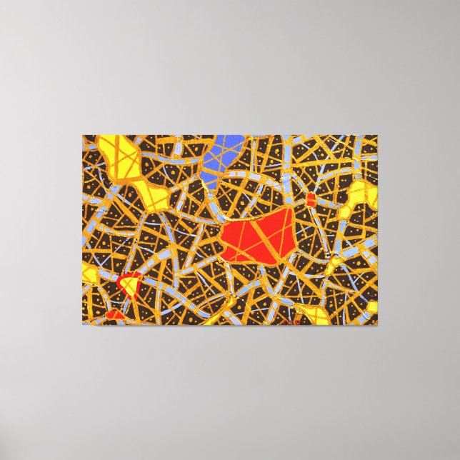 GOLD 11L25 - Stretched Canvas Print ( 62" x 41" ) (Frente)