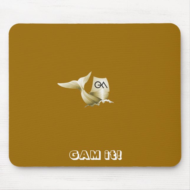 GOLD_GAM, GAM ele! Mousepad (Frente)