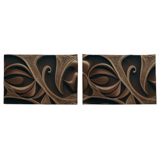 Golden Botanical Flow Elegante