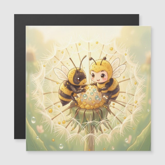 Golden Bumblebee in Bloom Dance.5 (Frente/Verso)