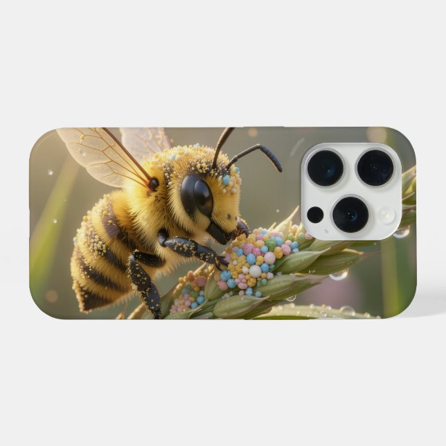 Golden Bumblebee in Bloom Dance.7 (Verso Horizontal)