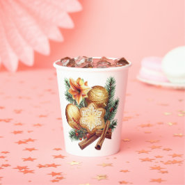 Golden Christmas Star with Cinnamon