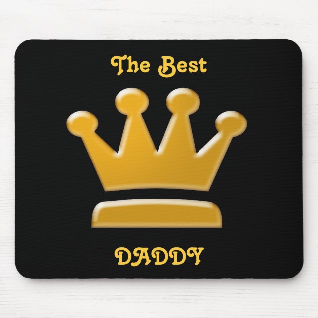 Golden Melhor Mousepad para Papai (Frente)