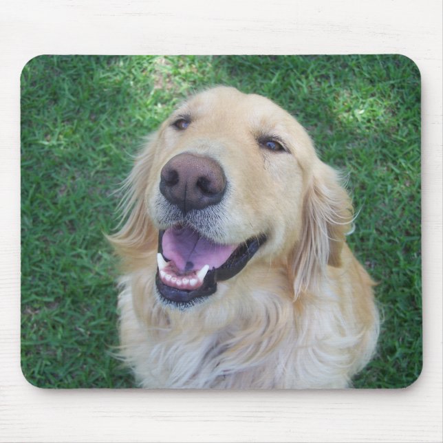 Golden retriever Mousepad (Frente)