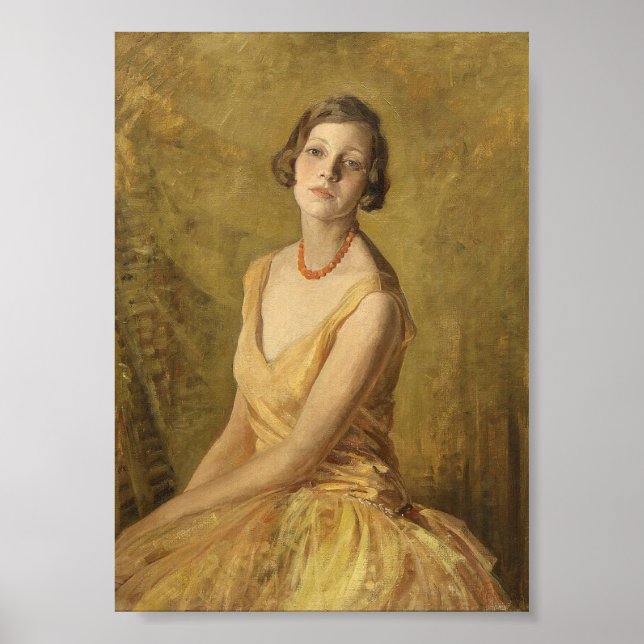 Golden Serenity Poster (Frente)