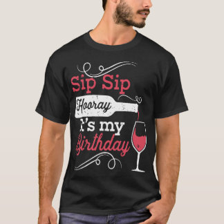 gole é minha t-shirts de vinho de aniversário