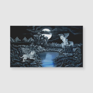 Golem vs Golem District Fight Magnetic Card