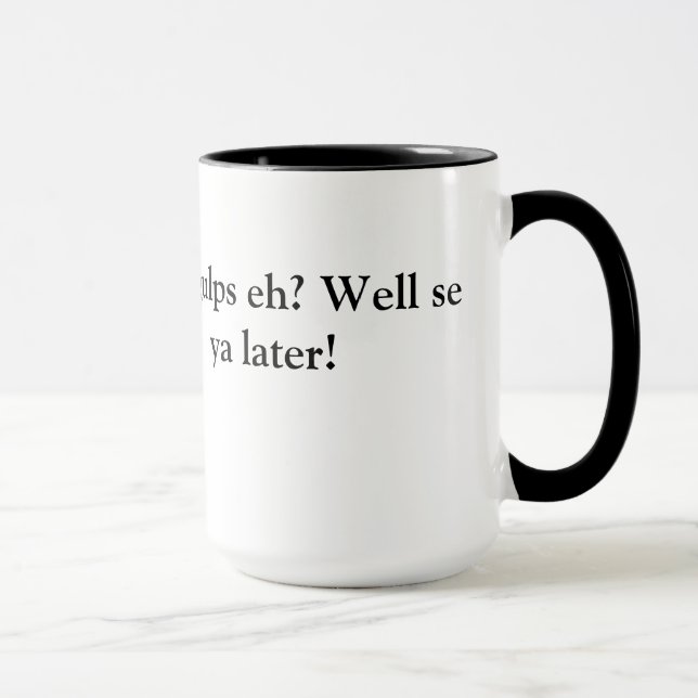 Goles grandes eh? Caneca (Direita)