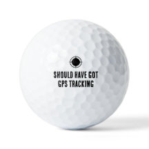 Golf Ball GPS Ball Rastreando Golfer Gift Engraçad
