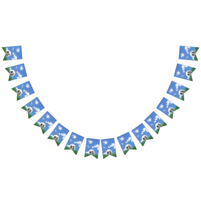 Golf Ball para Bandeiras Bunting do 85.º aniversár (Todos)