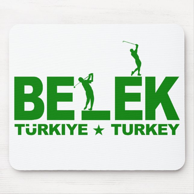 GOLF BELEK mousepad - verde (Frente)