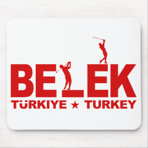 GOLF BELEK mousepad - vermelho