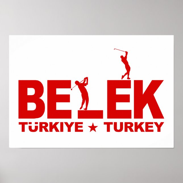 GOLF BELEK poster (Frente)