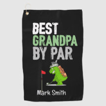Golf Best Grandpa de Par com Dinossauro Engraçado