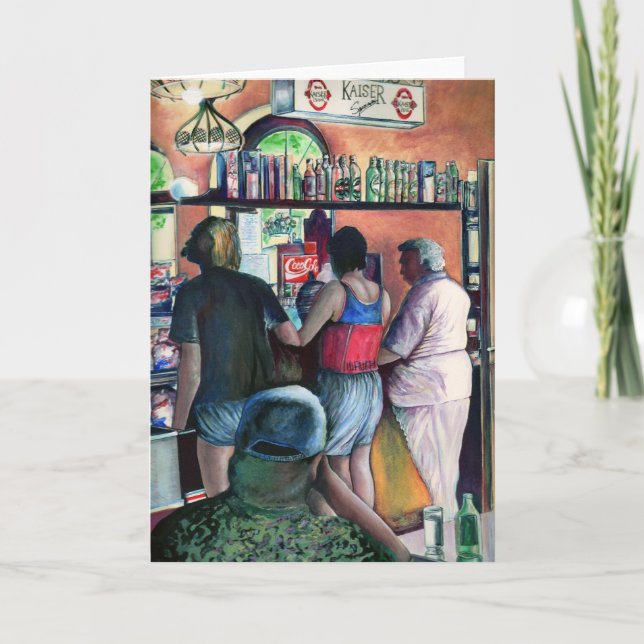 Golf Bufe Budapest Hungria - Cartão de Saudação (Frente)