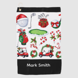 Golf Christmas themed  