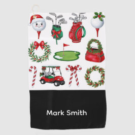 Golf Christmas themed  
