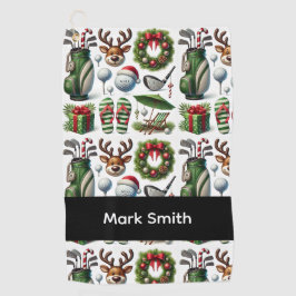 Golf Christmas themed  
