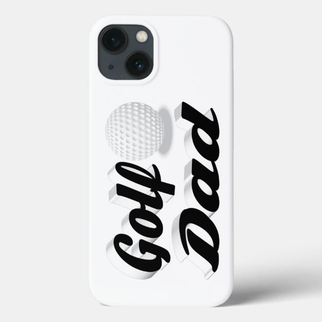 Golf Dad  iPhone Case (Verso)