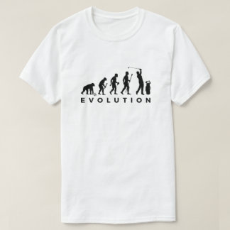 Golf Evolution camisetas engraçadas golfista Humor
