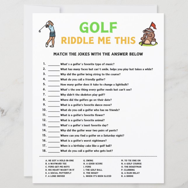 Golf Me Engana Esse Jogo (Frente)