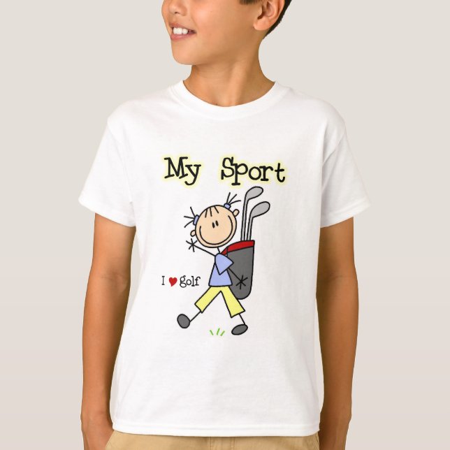 Golf Minhas camisetas e presentes esportivos (Frente)