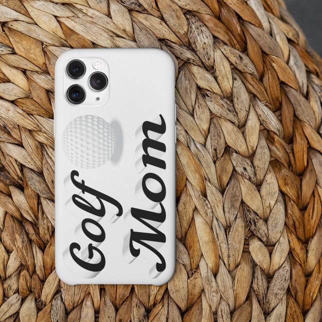 Golf Mom  iPhone Case (Criador carregado)